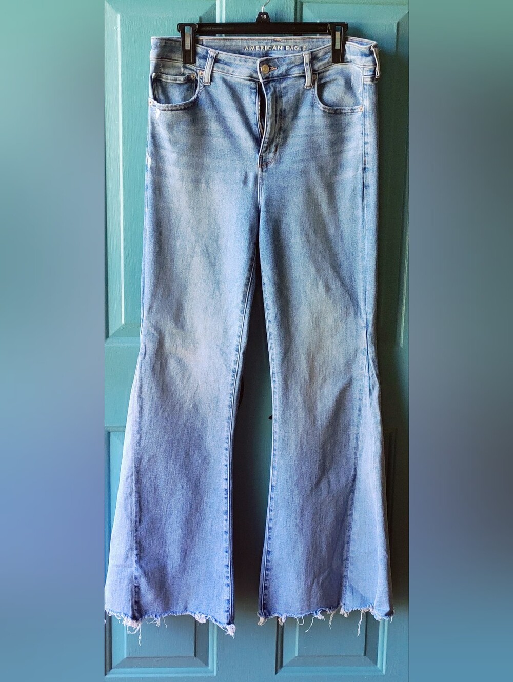 EUC- American Eagle Distressed Festival Flare